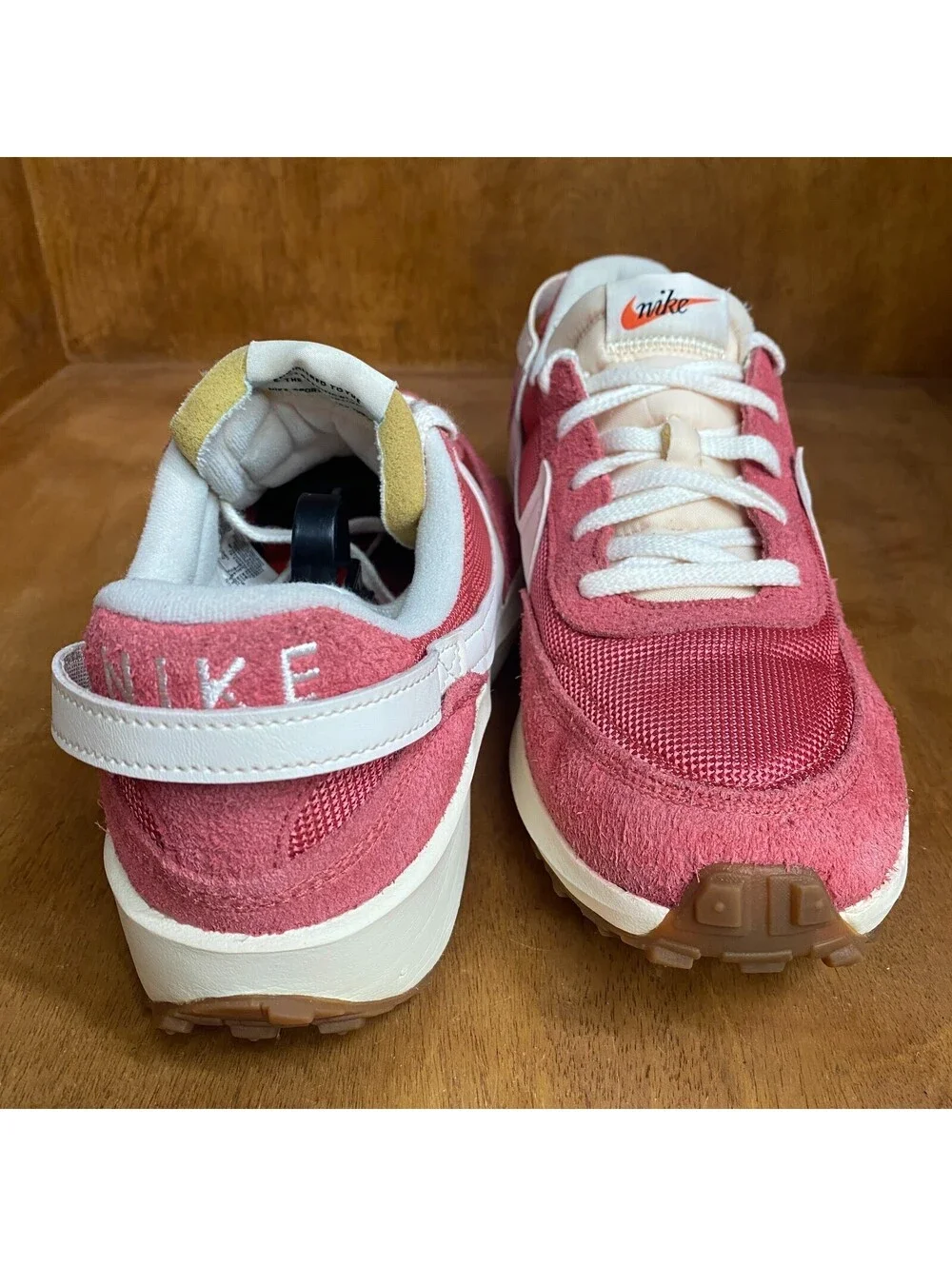 Nike Waffle Debut Shoes Womens Size 11 Adobe Pink Gum Bottom Sneakers DX2931-600